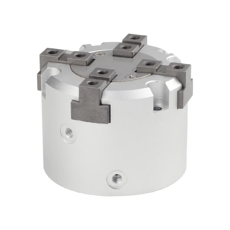 SMC型手指气缸二爪三爪四爪气动卡盘夹具MHS2 3 K4-16 20/25/32/4