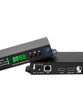 单路高清电视系统编码调制器HDMIl转RF数字DTMB调制器4/8/24QAM