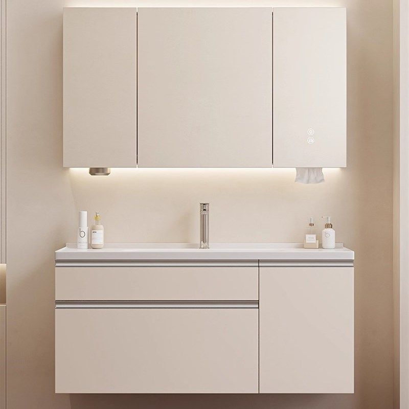 【国补15%】edbe收纳篮奶油风enf浴室柜陶瓷一体T盆卫生间洗手漱