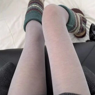袜是秋冬 半透裤 神 上腿质感无敌 羊绒 巨高级巨有氛围感 天丝