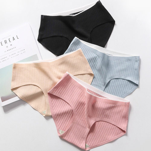 womenclothes中腰棉内裤