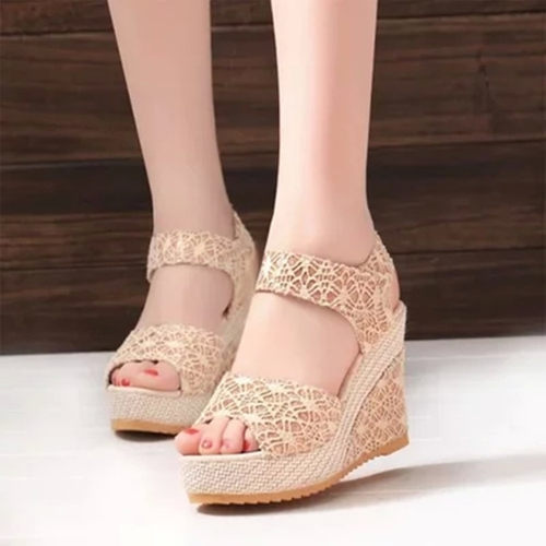 shoeswomen夏季坡跟凉鞋