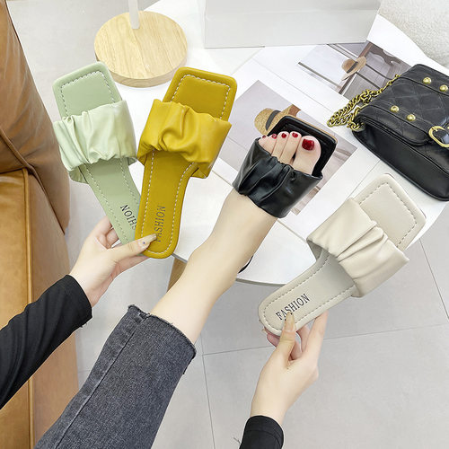 shoeswomen平跟拖鞋女新