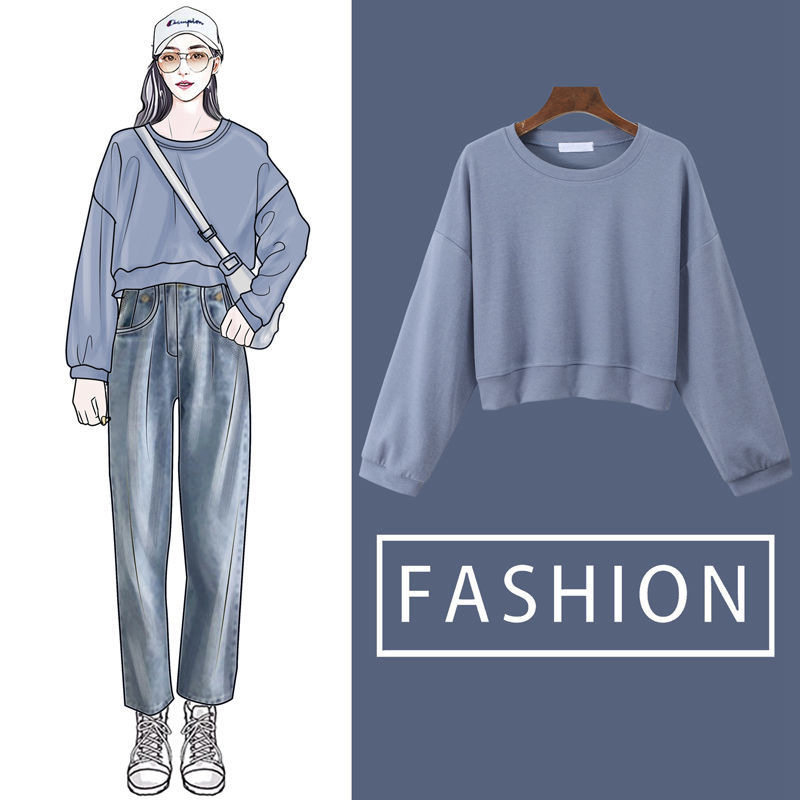 womenclothes韩版纯色卫