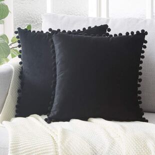 Soft Velvet Cushion Cover Decorative Pillows Throw waist