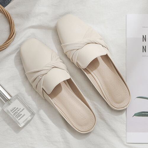 shoeswomen包头半拖鞋女