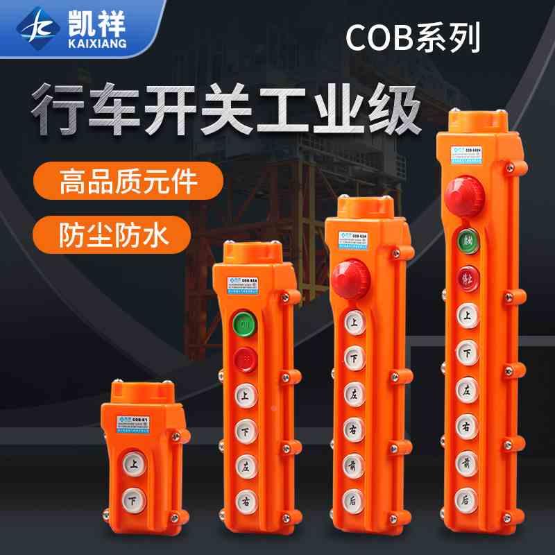 COB-61A62A63A64BH防水控制行车起重按钮开关上下升降电动葫芦
