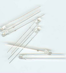 LED 发光管 5mm 白发蓝色/白色/绿色/红色/黄色  20个4元  全新