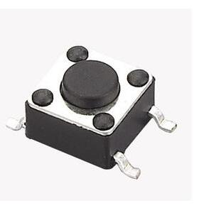 轻触开关6X6X5mm 6*6*4.3mm按键 全新 铜脚 SMD 贴片 50个6元