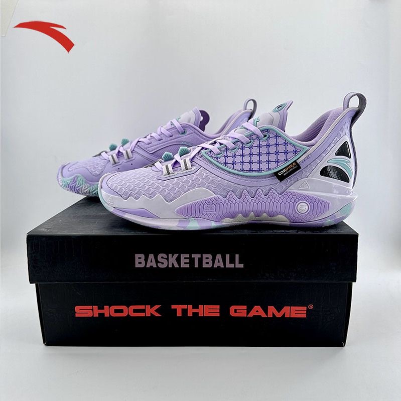 芒种体育 安踏狂潮5V2氮科技男篮球鞋动态包裹稳定支撑专业实战