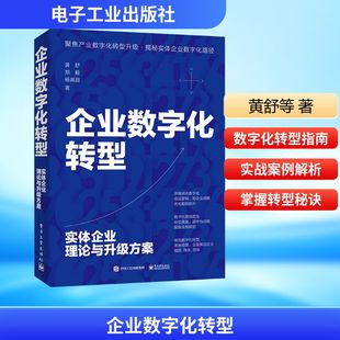 企业数字化转型 实体企业理论与升级方案 黄舒,郑毅,杨寅超 著