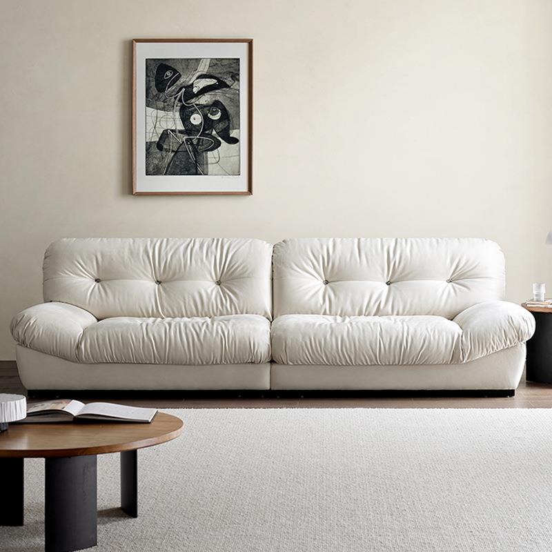 云朵沙发baxter意式极简小户型客厅现代网红款羽绒轻奢磨砂布沙发