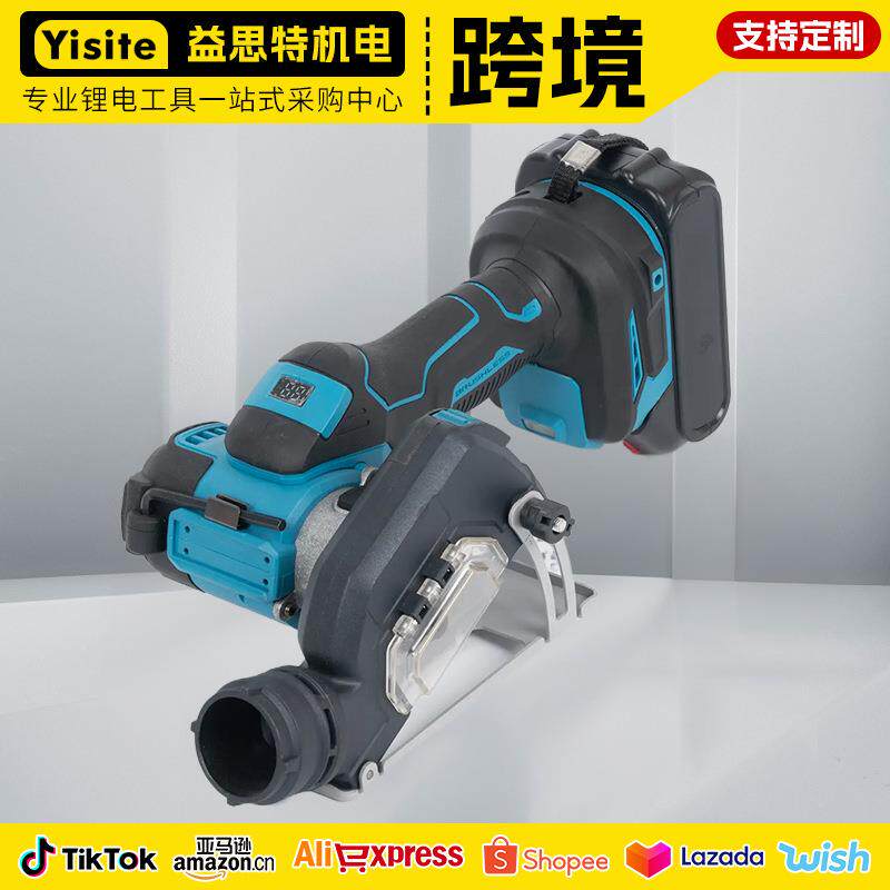 21v3寸多功能电动切割机外贸小型迷你木工切割锯锂电电圆锯
