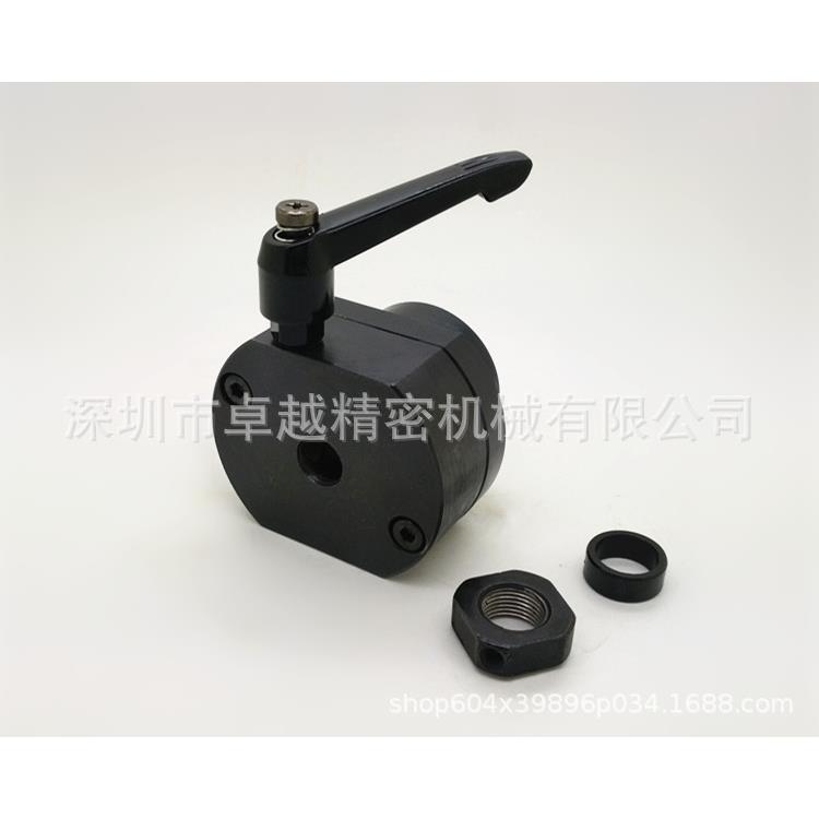 米思米型MRWZ-LP8圆型30度梯形丝杠固定侧支座组件支撑座