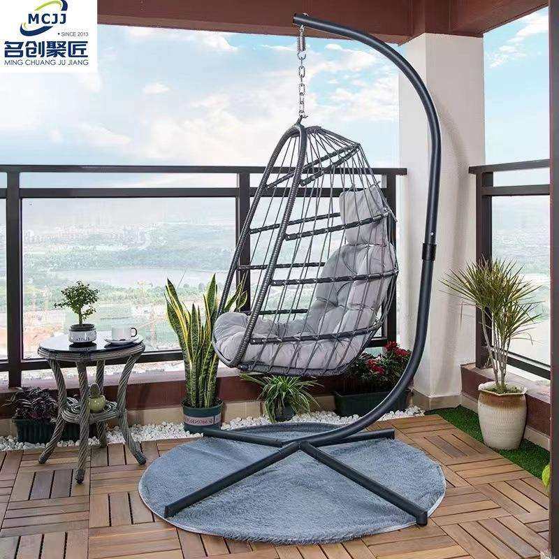 户外秋千阳台吊篮吊椅室内秋千椅单人庭院躺椅花园休闲摇摇椅摇篮