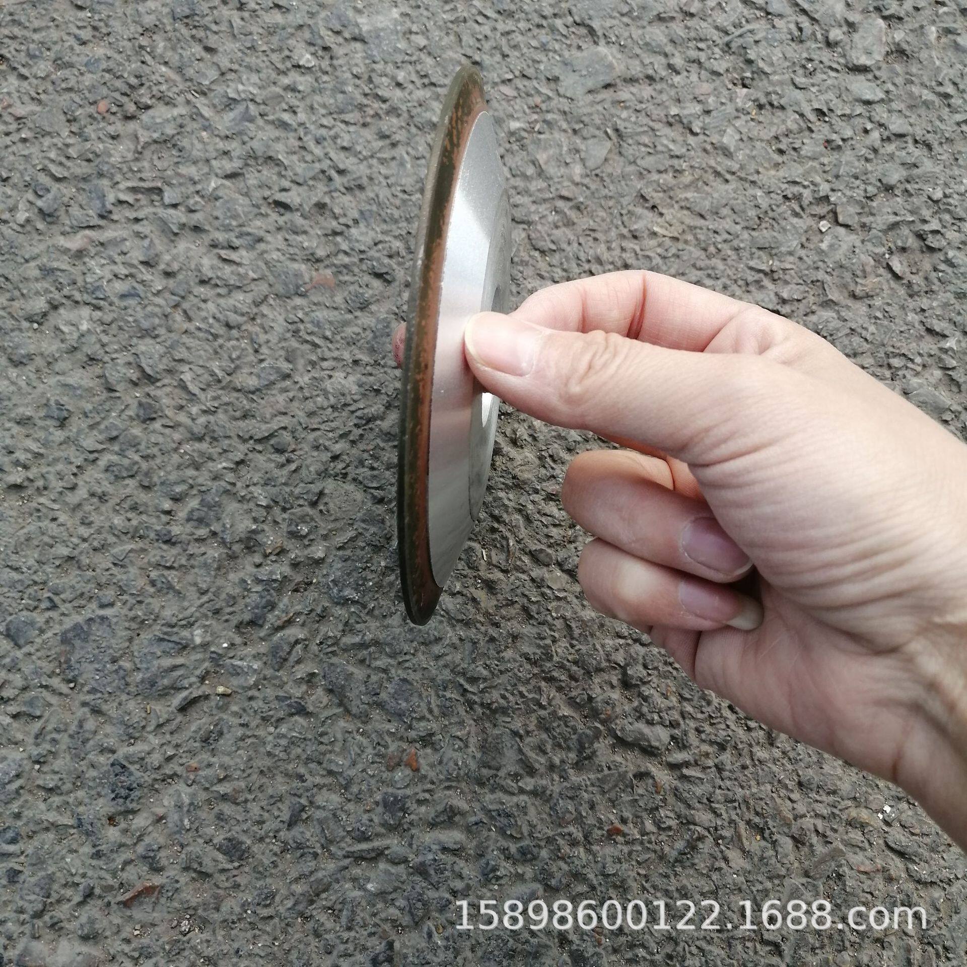 配件合金锯齿打磨砂轮片 125*32*10*8砂轮片 单侧边砂轮