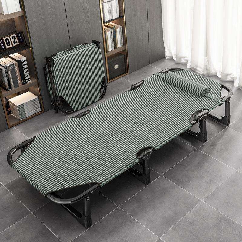 折叠床单人床办公室椅午休户外躺椅便携行床工厂工厂