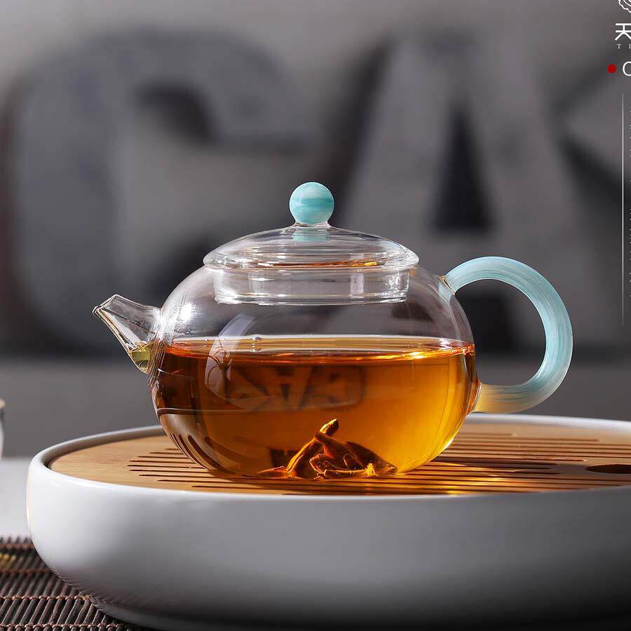 日式玻璃西施壶日式简约耐热小号功夫泡茶壶堪比自满堂茶壶150ml