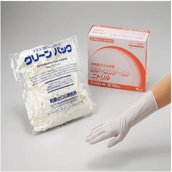 ASONE/亚速旺无尘室用丁腈手套(无粉)8-5688-01