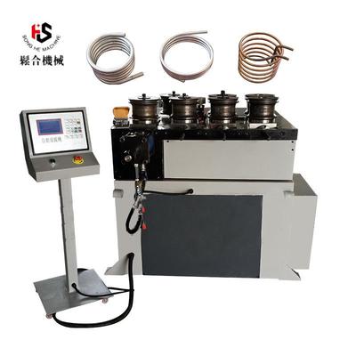 数控七轮全自动滚圆机钢管方管不锈钢管卷圆机金属管材压圆滚圆机