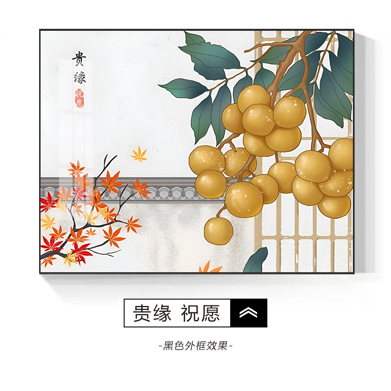 电表箱装饰画2024新款免打孔现代简约客餐厅遮挡开关表盒闸箱挂画