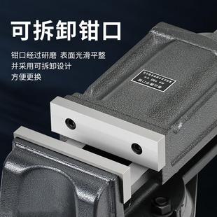 重型QH铣床机用平口钳 加工中心精密虎钳台钳3寸4寸5寸6寸8寸 包邮