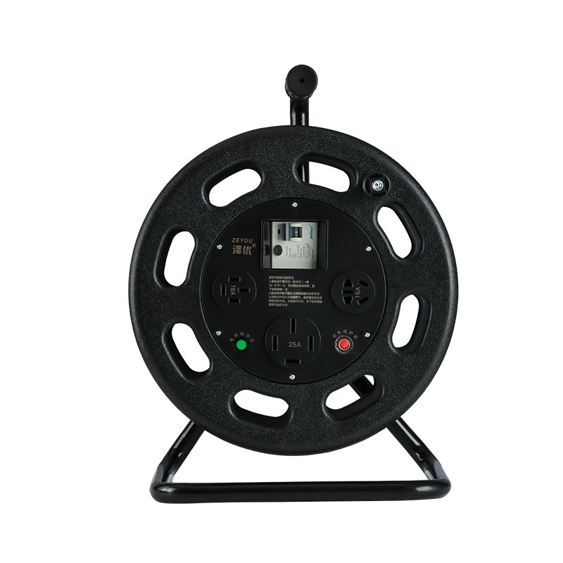 工程专用电缆盘 移动线缆盘 带线30/50/80米 大功率线轴绕线4平方