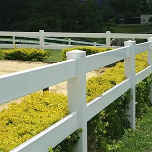 PVC护栏马场围栏营地动物萌宠乐园护栏摄影景区栅栏农牧场围栏