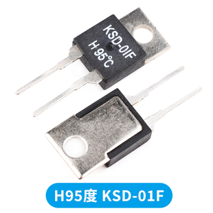 KSD-01F温控温度开关常开H 常闭D 40/45/50/60/70/80/85度~120度