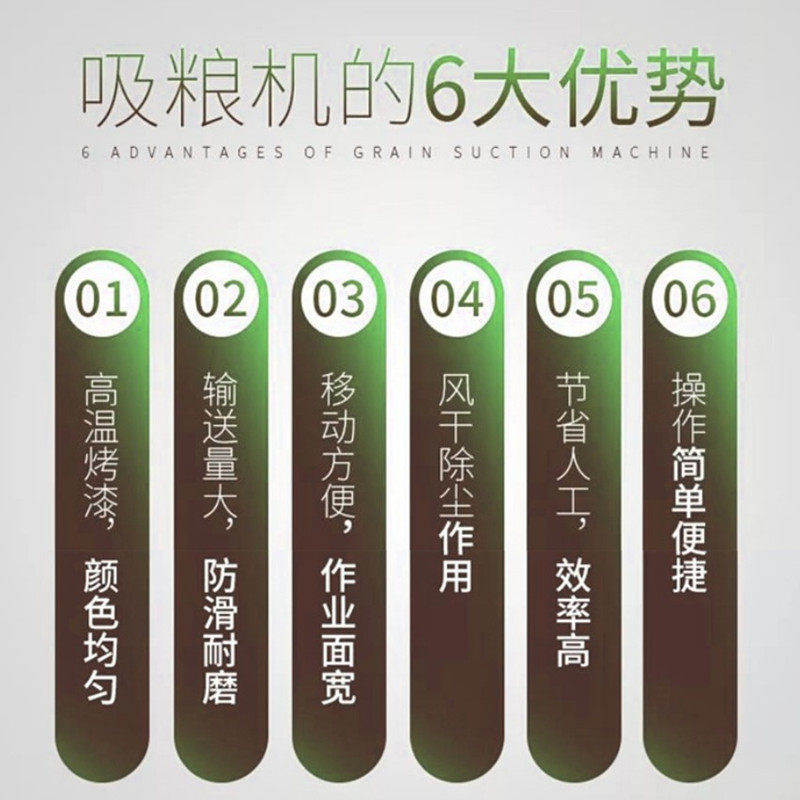 三相电抽粮机电动吸粮器380v大功率11吸料10车载3.5寸14米7米9m12