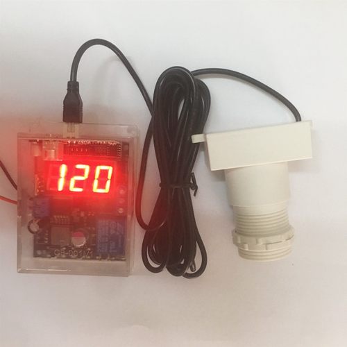 超声波感应器/污水处理水位开关/带可调高低位显示数字继电器输出