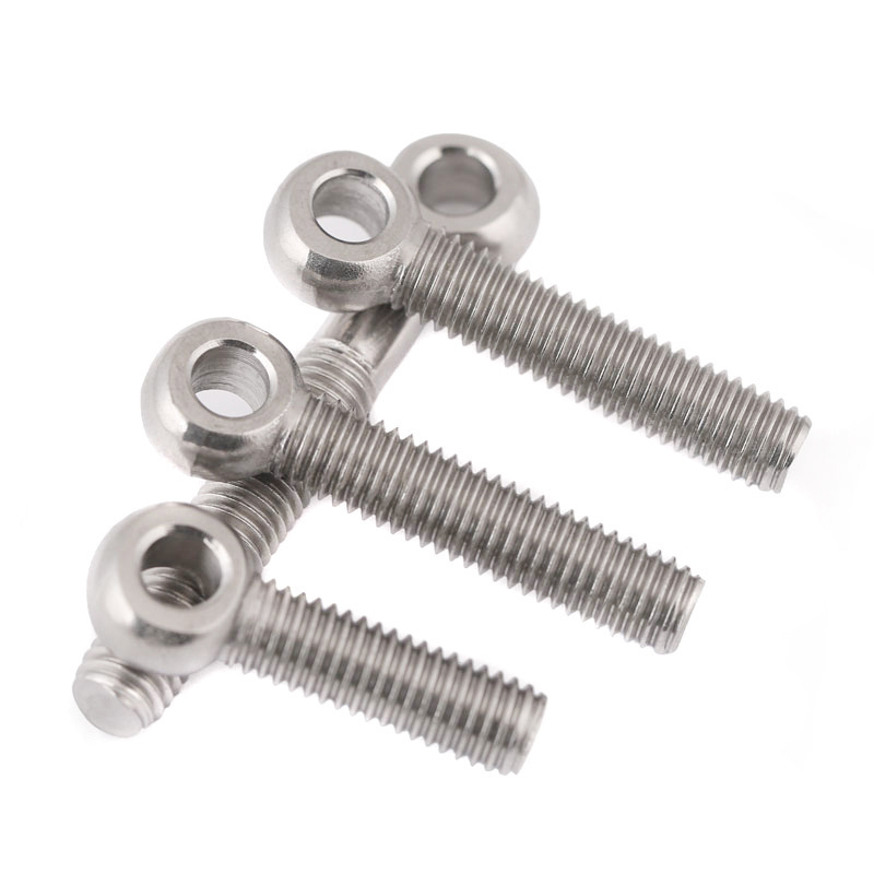 促304不锈钢活接/活节螺栓加长羊眼螺钉鱼眼螺丝O型吊环M18M20M24