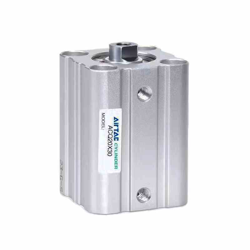 亚德客超薄气缸ACQ12*5SB外牙型ACQ12X10S内牙X15 20 25 30 35 40