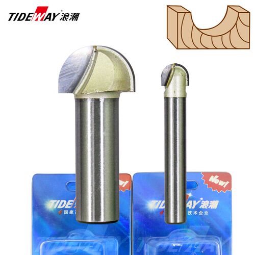 浪潮圆底刀 专业级普通级 木工铣刀LC0502 半圆型槽刀亚克力折弯