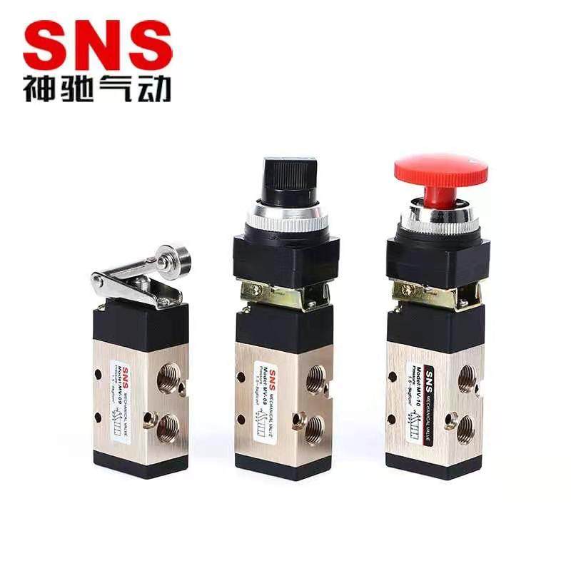 SNS神驰气动机械阀换向阀MV-08/MV-09/MV-10A/MV-10手动阀