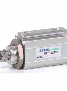 MPG6*5N无牙亚德客面板型气缸MPG6X10S外牙15 20 25 MPG8X30 3540