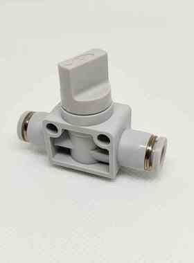 PHV6A亚德客手阀PHV8A气动管道快速开关三通PHV10A/B二通PHV12A/B