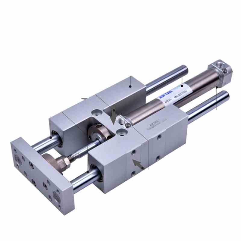 TMIM12X25S亚德客带导向架气缸TMIL12X50S X75S 100 125 150 200S