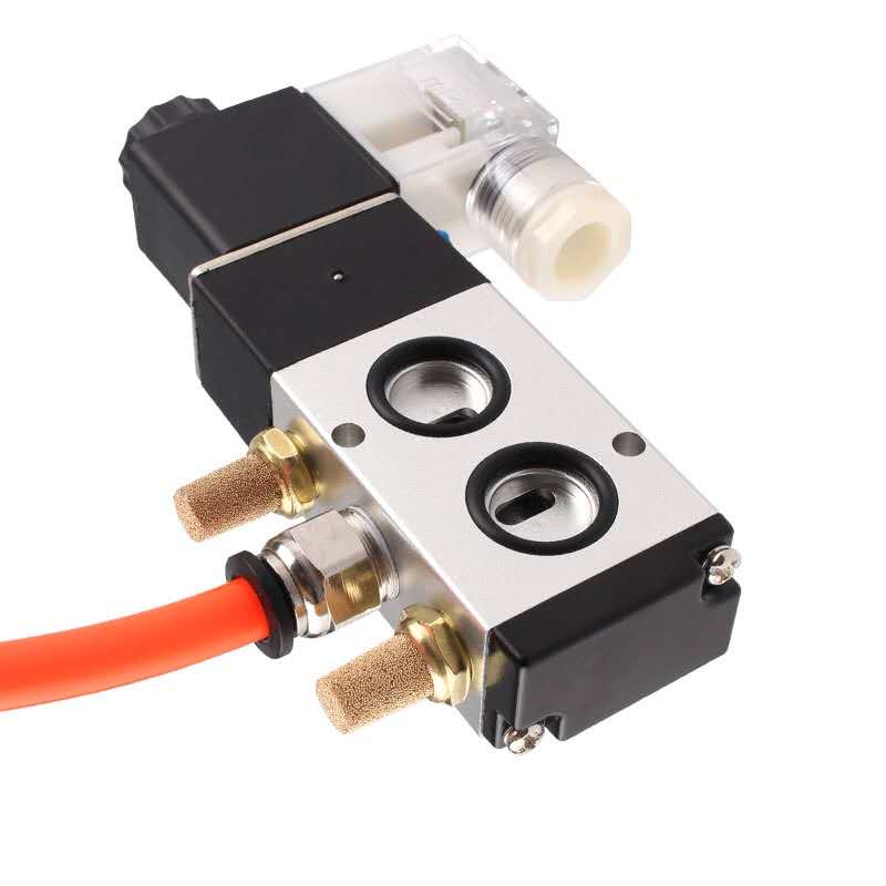 板接式电磁 阀4M210-08/4M310-10/4M310-08/二位五通电磁阀山耐斯