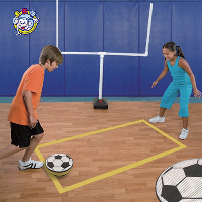 静音美国卡乐咪2D室内足球EVA泡沫足球玩具体育运动儿童踢球20cm