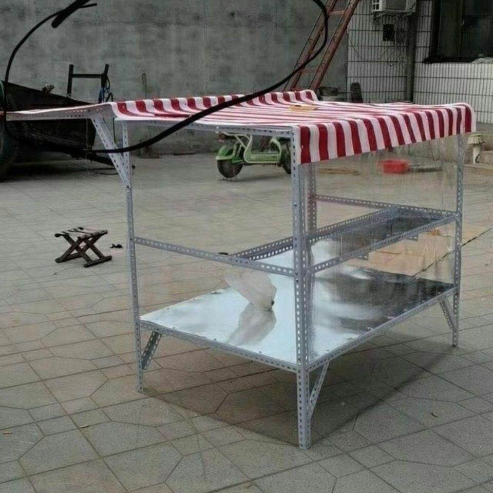 轮车摊架子棚摆摊三炸锅雨架子三轮776车小吃架子摆炸串架子饭团