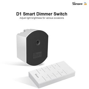 爆款SonoffD1带RM33R2智能调光开关灯泡通断器智能家居定时Dimmer