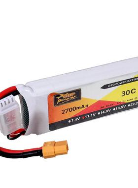 爆款ZOP14年工厂航模电池2700mAh11.1V30C车模船模枪模植保无人机