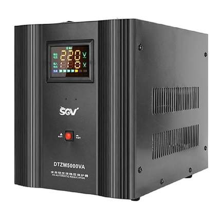 sov圣威空调稳压器220V家用大功率5000LW冰箱单相交流全自动调压