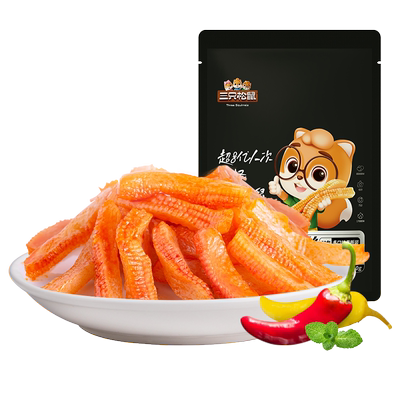 三只松鼠魔芋爽270gx3小吃香辣味