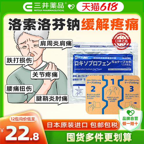 缓解腰痛、肩周炎伴随的肩痛 关节痛 肌肉痛