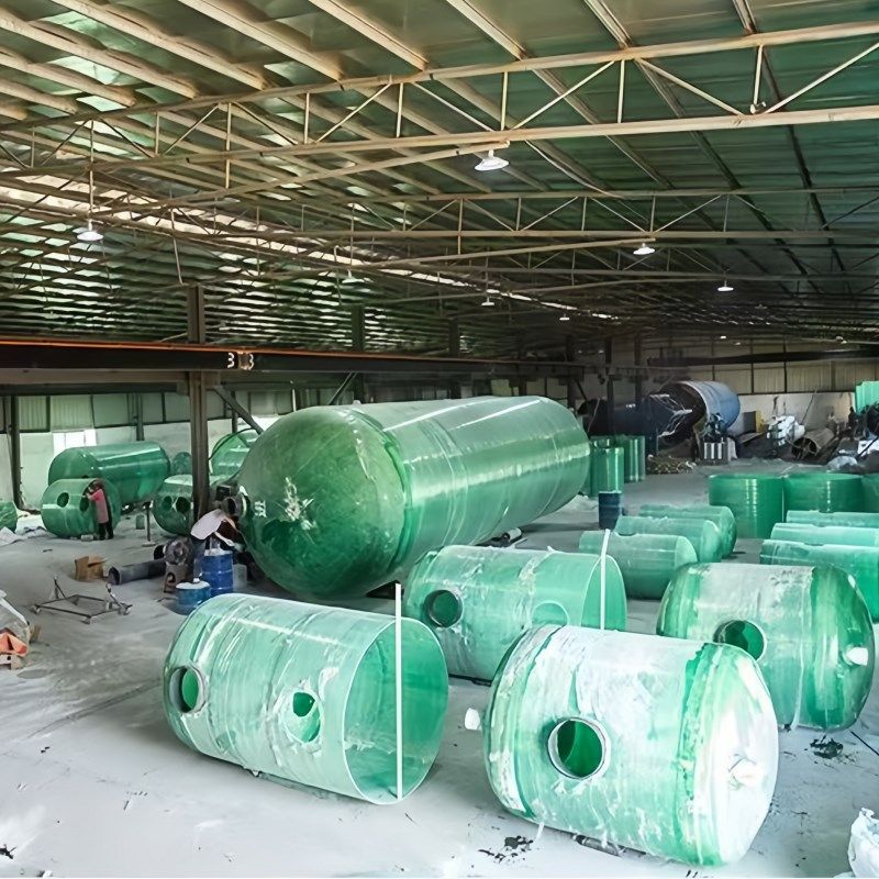 重庆现货玻璃钢化粪池2立方-100立方污水处理设备池一体式隔油池,基础建材,化粪池,淘宝优惠券,粉丝福利购,淘宝优惠卷