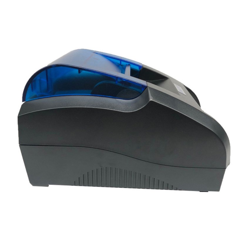 消费机外接小票印表机热敏票据58mm餐饮小票印表机串口RS232通讯