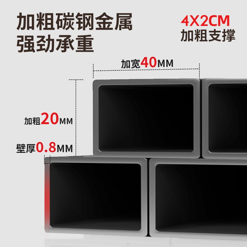 衣帽架全金属洞洞l板开放式衣橱挂衣架现代简约家用卧室落地置物