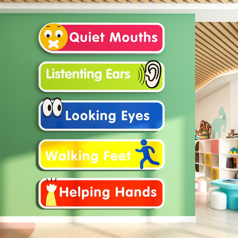 英语教室布置装饰英文培训机构墙面贴纸幼儿园绘R本馆环创主题布